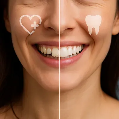 لبخند بازسازیشده با روکش دندان طبیعی و درخشان