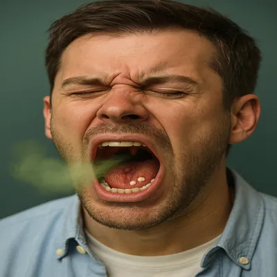 سفیدک‌های لوزه و ایجاد بوی ناخوشایند دهان