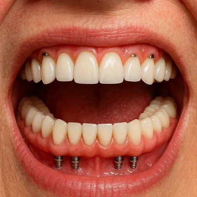 قیمت ایمپلنت کامل فک بالا و پایین