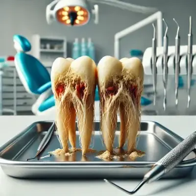 A realistic macro shot decayed teeth roots 300x300 2 1