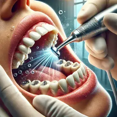 خونریزی و التهاب لثه پس از جرمگیری دندان