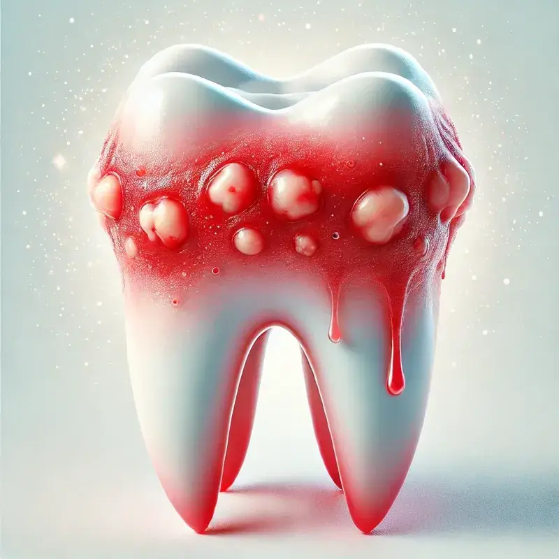 تصویر گرافیکی ریشه دندان عقل: ساختار و کاربردها