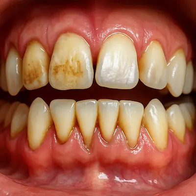 حساسیت دندانی و پلاک میکروبی پیشرفته