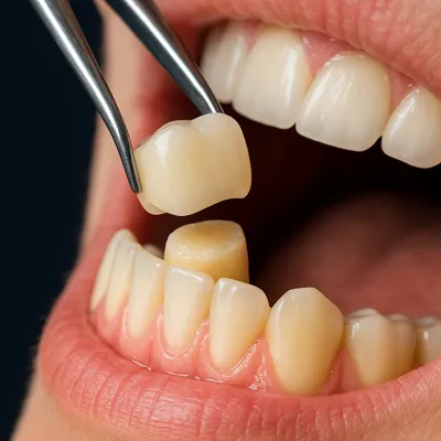قیمت روکش دندان خراب تا ترمیم شده + عکس واقعی