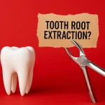 کشیدن ریشه دندان