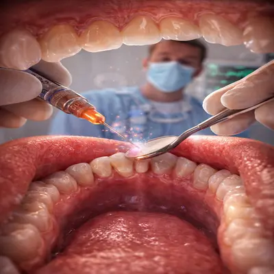 آرامش بیمار حین درمان داخل دهان با کاهش اضطراب