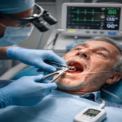 خطرات دندان کشیدن در افراد قلبی